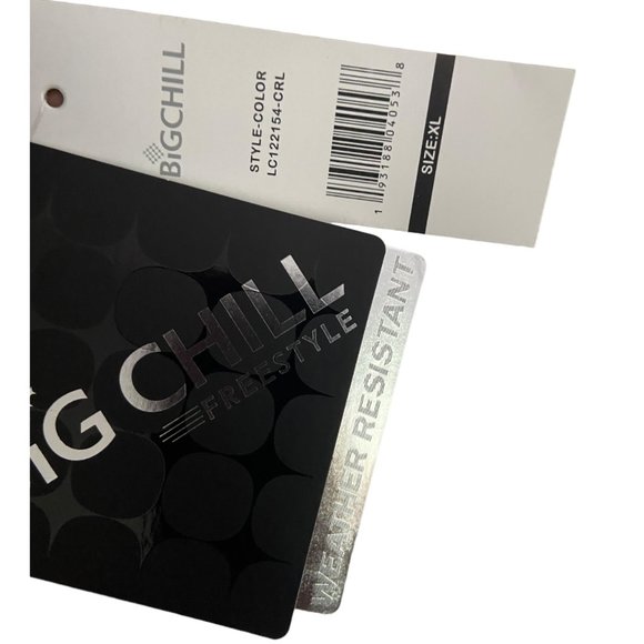 NEW Big Chill Freestyle Rain Jacket SZ XL (Folds into a small pocket bag!) - Picture 4 of 4